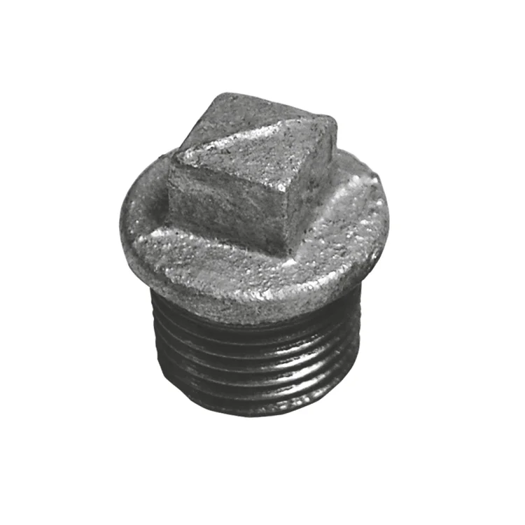 IDMAR Korek 3/4" z obrzeżem ocynkowany (DN20) T9-1