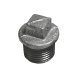IDMAR Korek 3/4" z obrzeżem ocynkowany (DN20) T9-1