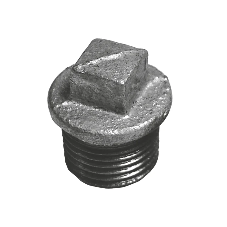 IDMAR Korek 1/2" z obrzeżem ocynk T9 (DN15); AIZOKR015.K