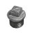 IDMAR Korek 1/2" z obrzeżem ocynk T9 (DN15); AIZOKR015.NK