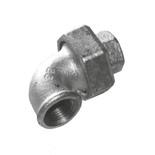 IDMAR Dwuzłączka kolankowa nakrętna płaska 1 1/2" ocynkowane GW/GW-1