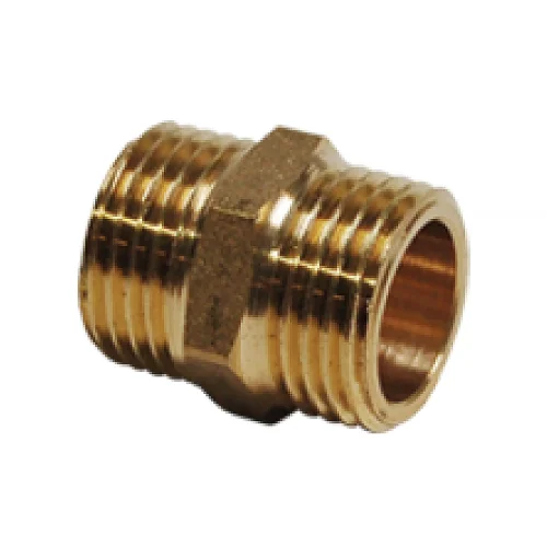 IDMAR Nypel 1 1/2" mosiężny;  AIMN040.2036