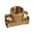 IDMAR Trójnik mosiężny 3/8" (DN10);  AIMT010.2025