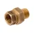 IDMAR Śrubunek mosiężny prosty 1" (DN25); AIMSP025.2040