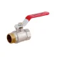 HAUSTECH Zawór kulowy 3/4" do wody gwint wewnętrzny/gwint zewnetrzny (GW/GZ)-1