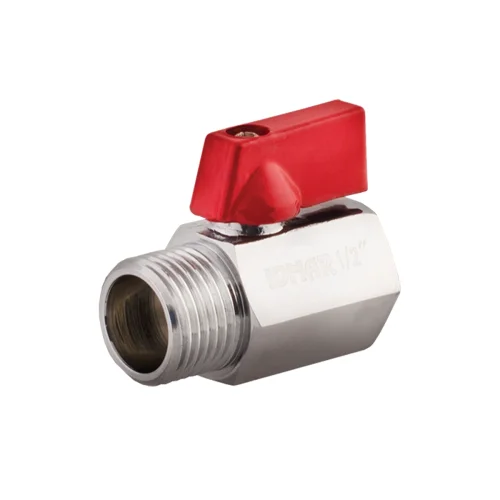 IDMAR Zawór kulowy 1/2" mini GW/GZ (DN15); KW015021.8064