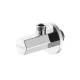 IDMAR Zawór kątowy 1/2"x3/8" z głowicą ceramiczną 1002-1