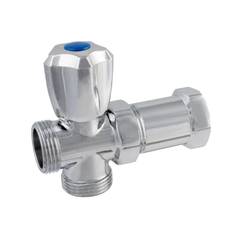 IDMAR Zawór kątowy 3/4 cala do pralki, zmywarki z przedłużką