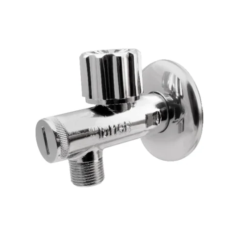 IDMAR Zawór kulowy kątowy 1/2"X3/4" z filtrem  kula antywapienna; AŁKF1/2X3/4.6001AWA