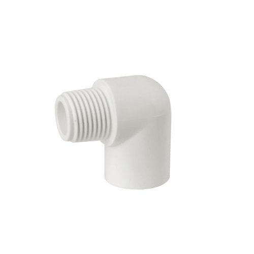 IDMAR Kolano PVC  1/2" 90°  system klejony - zimna woda; PVCKKW015XGZ015-90.301