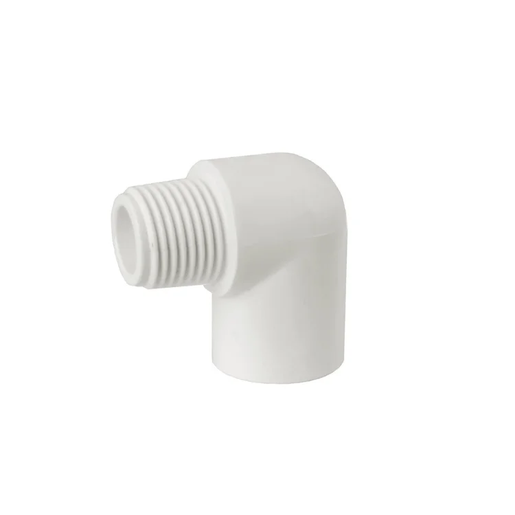 IDMAR Kolano PVC  1/2" 90°  system klejony - zimna woda; PVCKKW015XGZ015-90.301