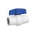 IDMAR Zawór kulowy 1/2" PVC system klejony - zimna woda-1