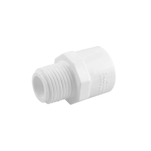 IDMAR Złączka PVC 3/4" gwint zewnętrzny  system klejony - zimna woda; PVCZKW020XGZ020.301