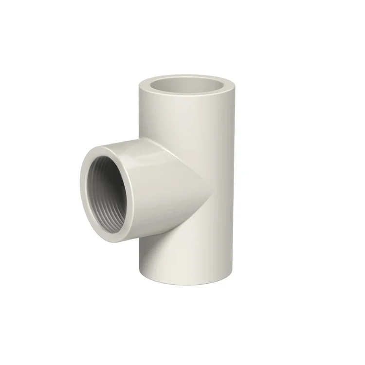 IDMAR Trójnik PVC 1/2"  klej.wewn.x klej.wewn.x GW  - zimna woda-1