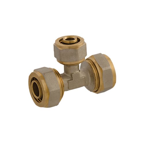 IDMAR Trójnik redukcyjny PEX 20x16x20mm system skręcany; PEXSSTR20X16.4024