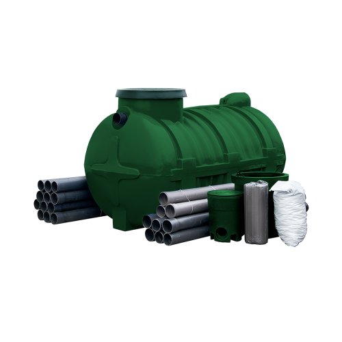 IDMAR Przydomowa oczyszczalnia ścieków - zestaw 2000L na 4 osoby - standard; OCZZEST2000L4OZP