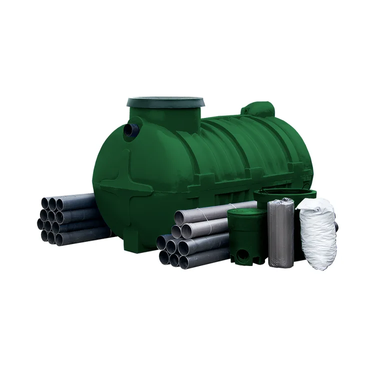 IDMAR Przydomowa oczyszczalnia ścieków - zestaw 2000L na 4 osoby - standard; OCZZEST2000L4OZP