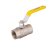 IDMAR Zawór kulowy 1/2" do gazu GW/GW; KG015001.8070A4S