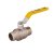 IDMAR Zawór kulowy 1 1/4" do gazu GZ/GZ (DN32)-1