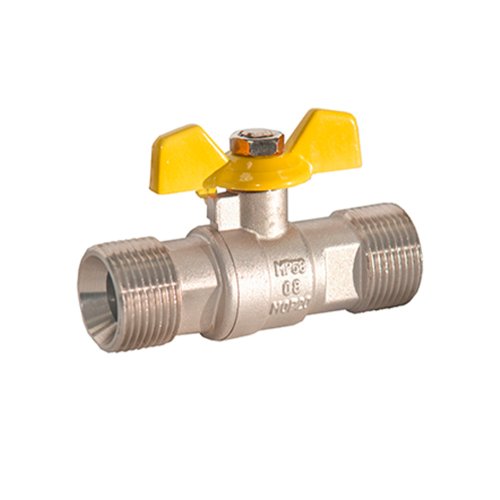 IDMAR Zawór kulowy do gazu DN15 - przedreduktor GZ/GZ 3/4"; KG015011.PR