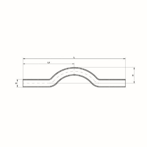 IDMAR Obejście 3/4" PVC pełne V system klejony - zimna woda; PVCOVKZ015XKZ015.301 schemat