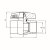 IDMAR Zawór kulowy 1/2" PVC system klejony - zimna woda; PVCZKKW015XKW015.301