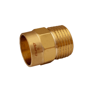 CU Nypel gwintowany 15x3/4" GZ lutowany; AICU_LZNGZ15X020