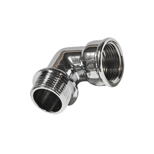 Kolano chromowane redukcyjne GW1/2 x GZ3/8-1