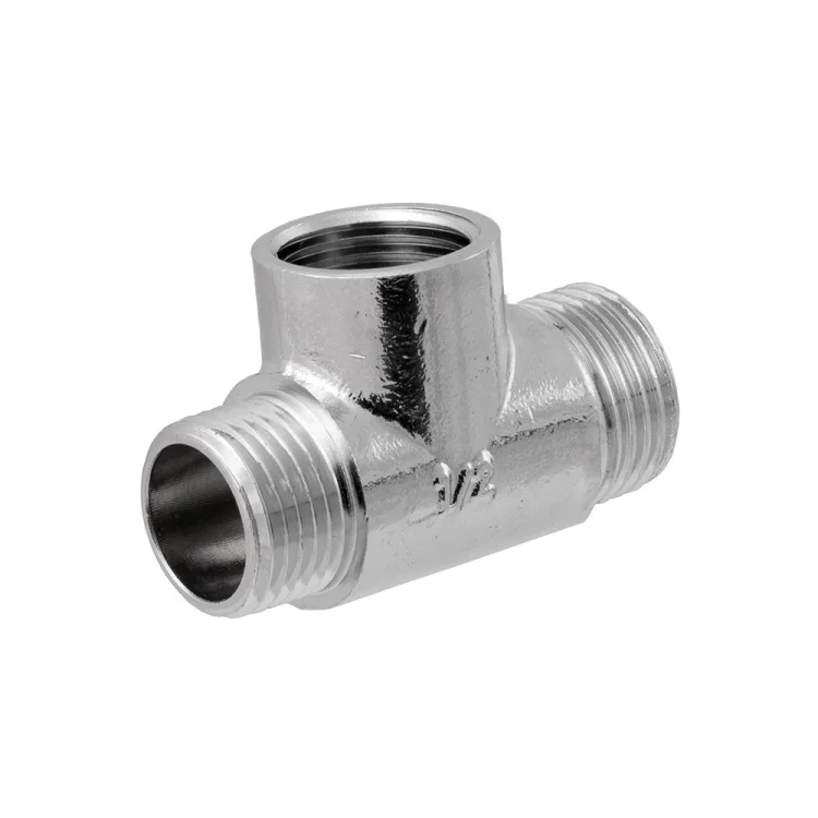 Idmar Trójnik chromowany 1/2" ZWZ DN15-1