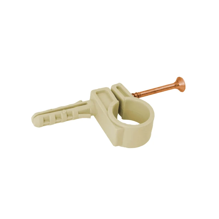 ICLM UCHWYT PLASTIK BEŻOWY DO RUR PP 32-34MM - 4 SZT-1