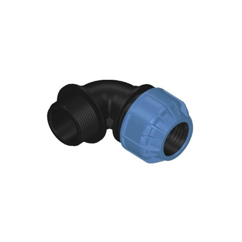 Kolano skręcane PE 25 mm x 1" GZ; 3120-092-0250250GZ