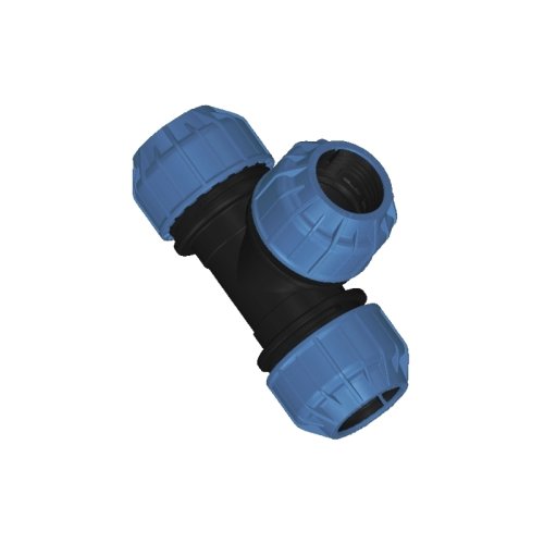 Trójnik skręcany PE 32 mm; 3120-130-032032000