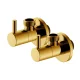 IDMAR Zawór kątowy 1/2"x3/8" z głowicą ceramiczną 1008 złoty - komplet 2 sztuk-1