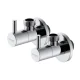 IDMAR Zawór kątowy 1/2"x3/8" z głowicą ceramiczną 1008 - ARGO - komplet 2sztuki-1