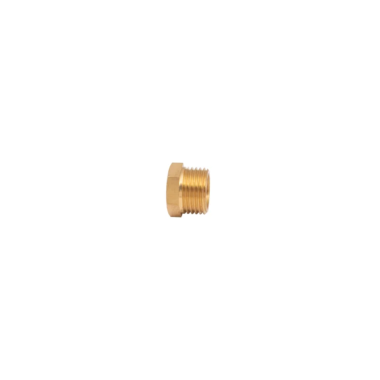 Idmar Redukcja mosiężna 1/2"x1/4" DN15xDN8 do manometru-5