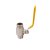 IDMAR Zawór kulowy 1 1/4" do gazu GZ/GZ (DN32)-5