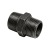 IDMAR Nypel 1" czarny (DN25) N4-2