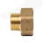 Idmar Redukcja mosiężna mufowo-nyplowa 3/4"x1/2" DN20xDN15-3