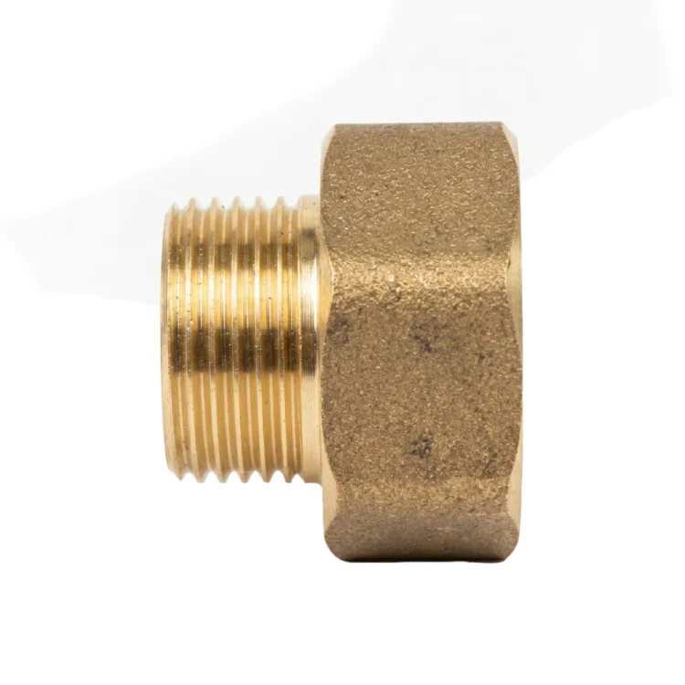 Idmar Redukcja mosiężna mufowo-nyplowa 3/4"x1/2" DN20xDN15-3