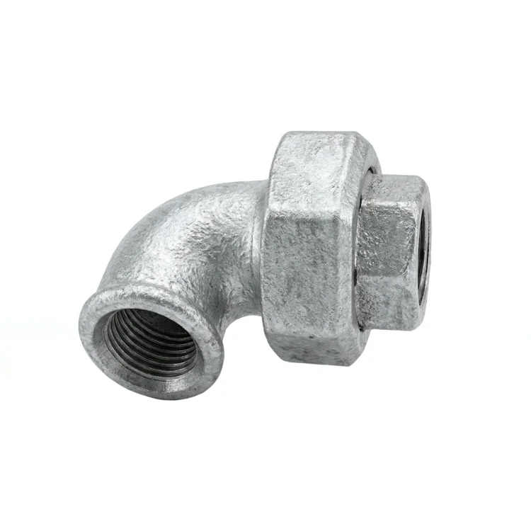 IDMAR Dwuzłączka nakrętna 1/2" kolankowa ocynkowane UA1 GW/GW(DN15)-2