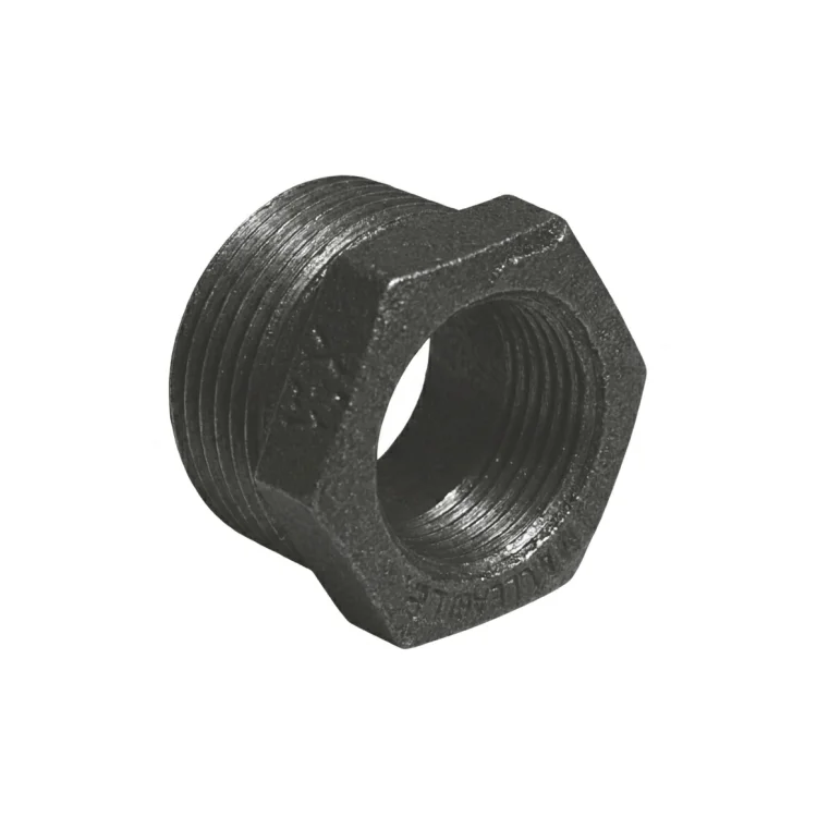 Redukcja żeliwna czarna GZ/GW  1"x3/4" (DN25xDN20) N4-2