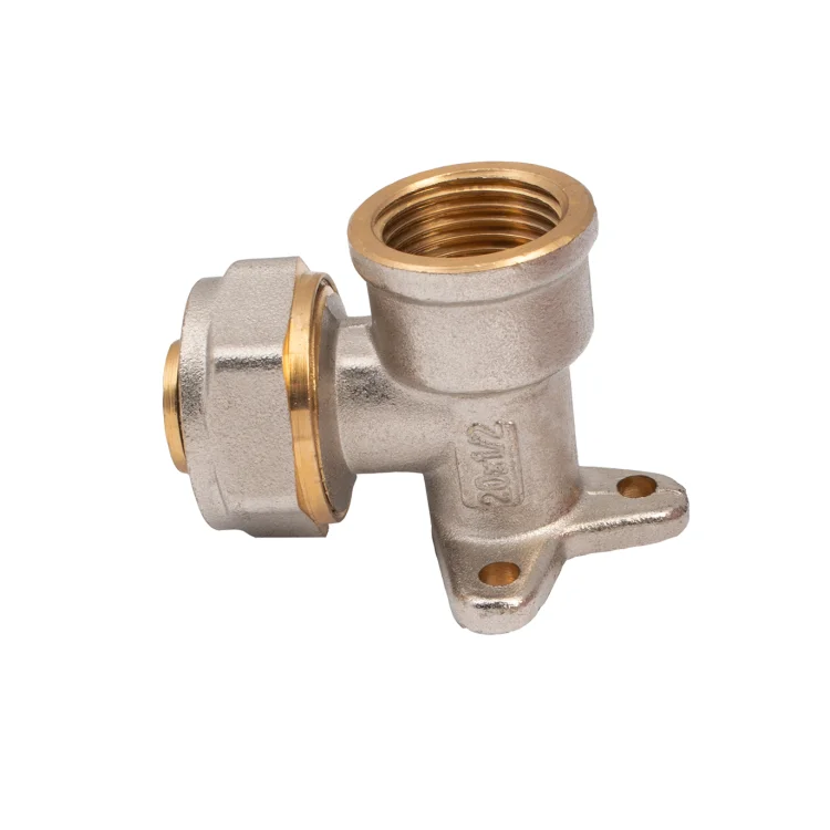 IDMAR Kolano z uchwytem PEX 16 x 1/2" gwint wewnętrzny - system skręcany