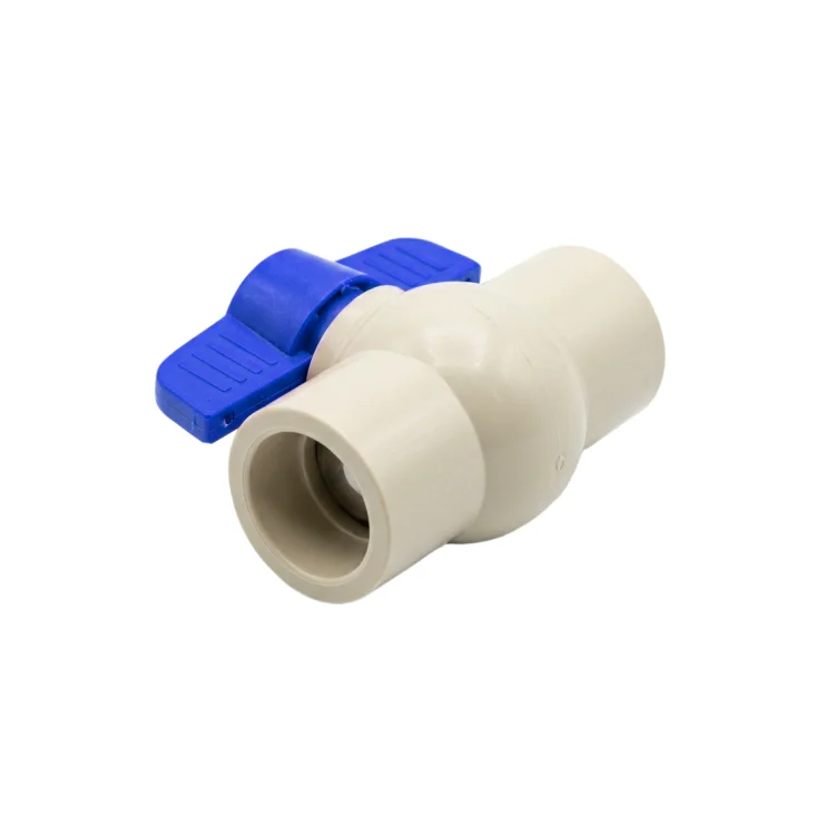 IDMAR Zawór kulowy 1/2" PVC system klejony - zimna woda-3