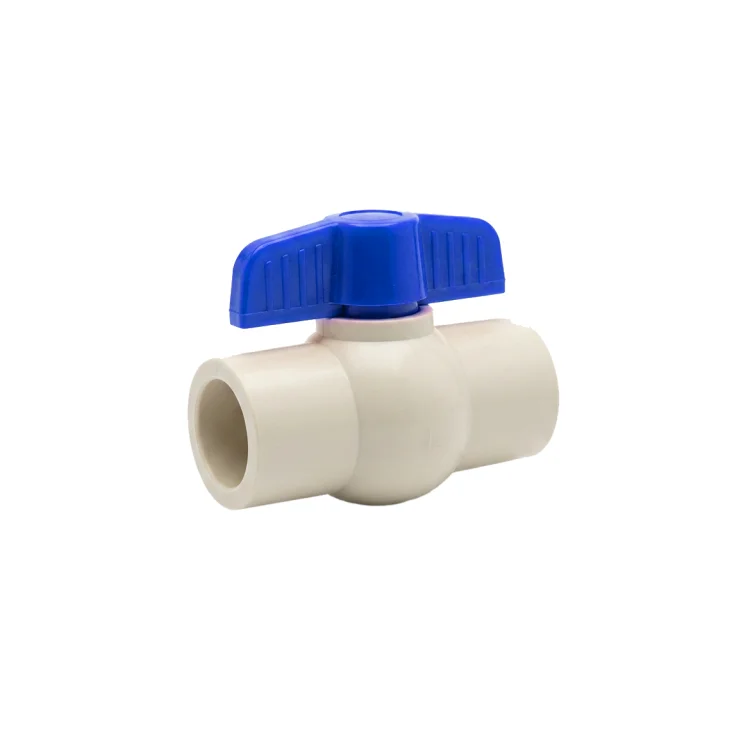 IDMAR Zawór kulowy 1/2" PVC system klejony - zimna woda-4