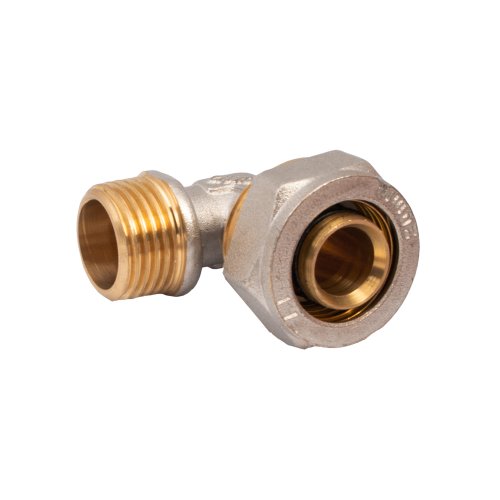 IDMAR Kolano PEX 16mm x 3/4" gwint zewnętrzny - system skręcany-2