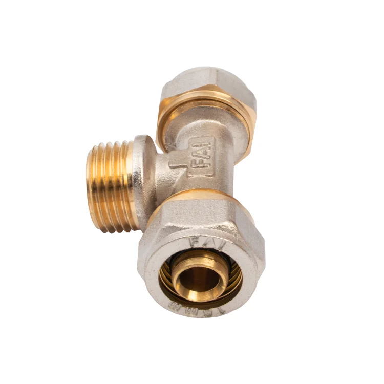 IDMAR Trójnik PEX 16 x 3/4" x 16 gwint zewnętrzny - system skręcany-4