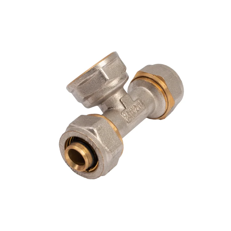 IDMAR Trójnik PEX 16 x 3/4" x 16 gwint wewnętrzny - system skręcany-3