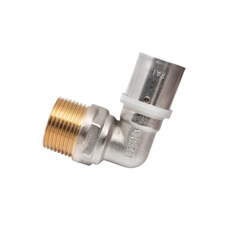 IDMAR Kolano PEX 16 x 3/4" gwint zewnętrzny - system zaprasowywany-3