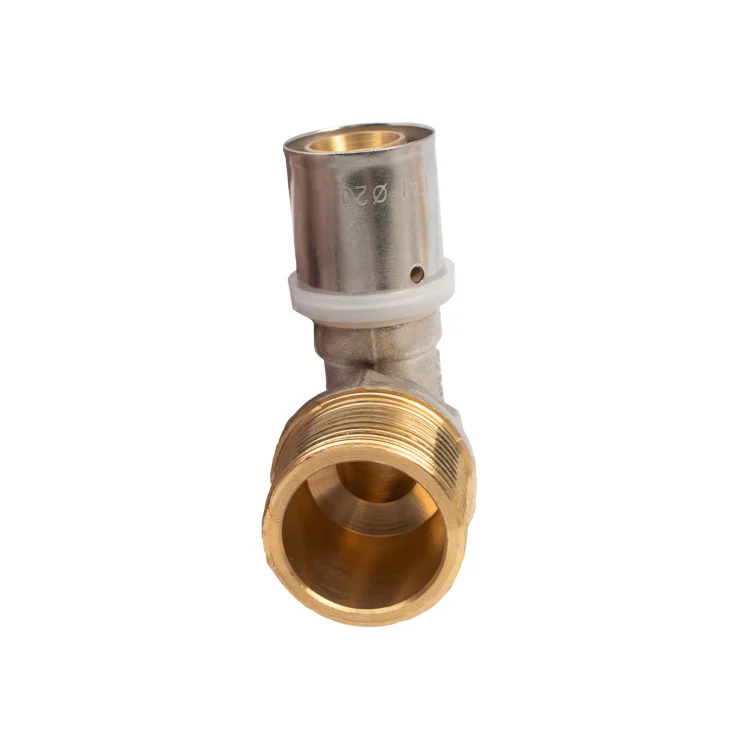 IDMAR Kolano PEX 16 x 3/4" gwint zewnętrzny - system zaprasowywany-4