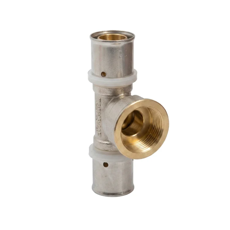 IDMAR Trójnik PEX 20 x 3/4" x 20 gwint wewnętrzny - system zaprasowywany-3
